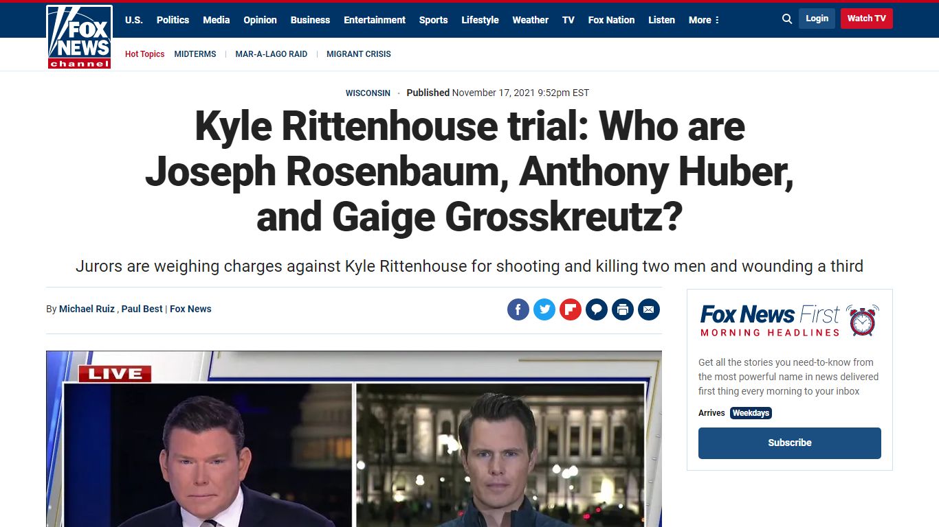 Kyle Rittenhouse trial: Who are Joseph Rosenbaum, Anthony Huber, and ...